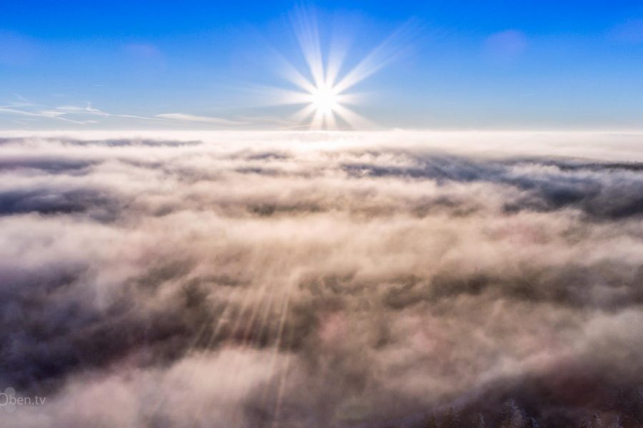 Sonnenaufgang am Rennsteig